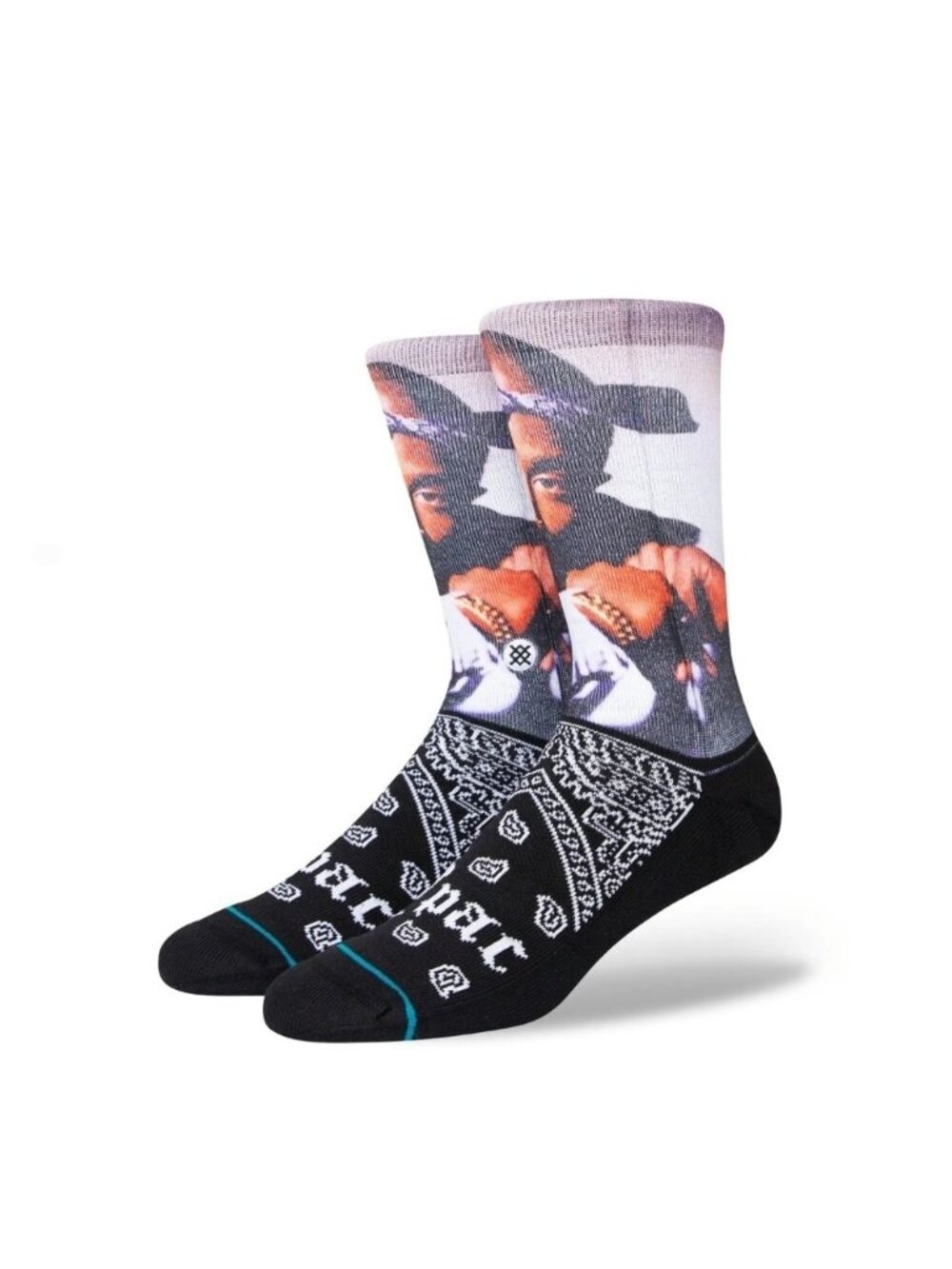 Stance 2Pac Makaveli Crew Socks